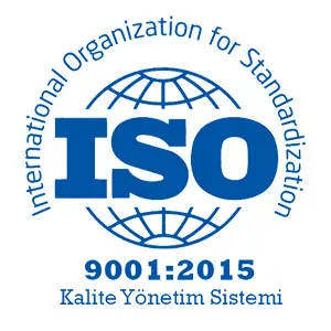ISO 9001:2015 Kalite Yönetim Sistemi belgesi
