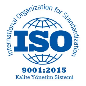 ISO 9001:2015 Kalite Yönetim Sistemi belgesi